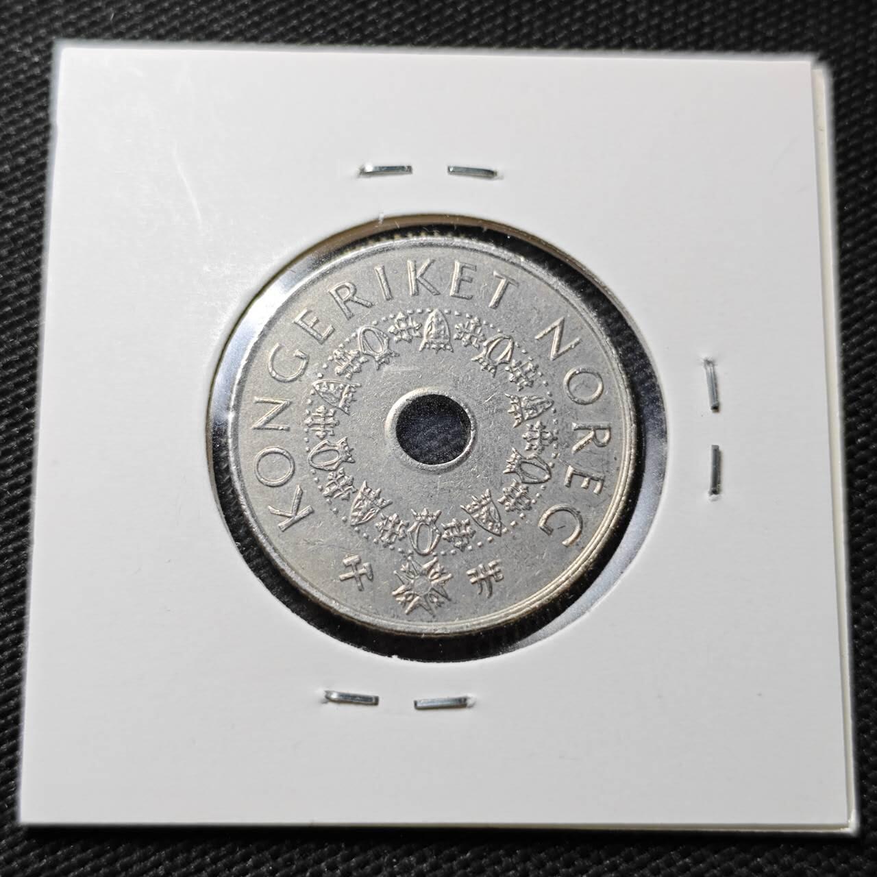 KK钱币收藏小铺  第358场  2月预留时间 周末发货  挪威5克朗