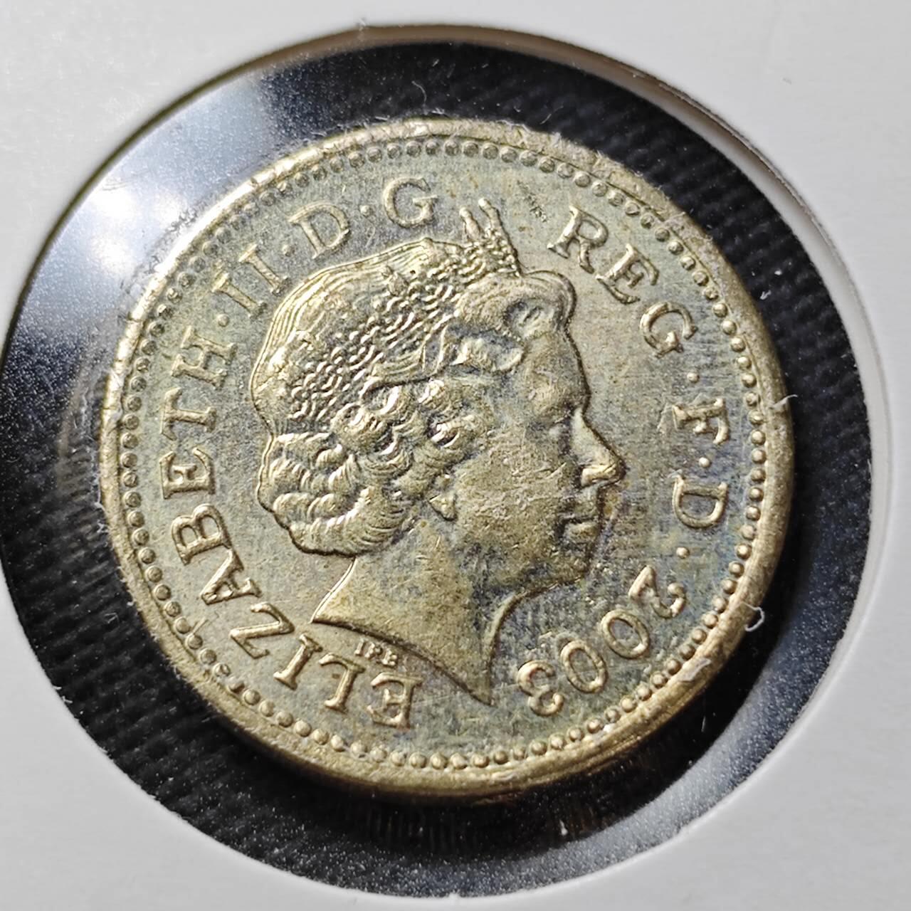 KK钱币收藏小铺  第358场  2月预留时间 周末发货  英国1镑