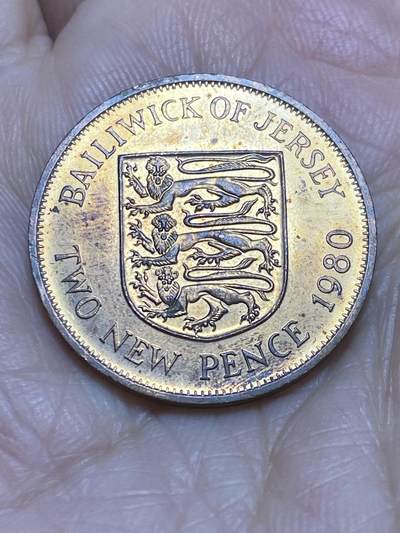 2025年第一百一十六场(总第一百四十二场）外国好品散币(免佣金) - 英属泽西岛🇯🇪1980年2新便士
