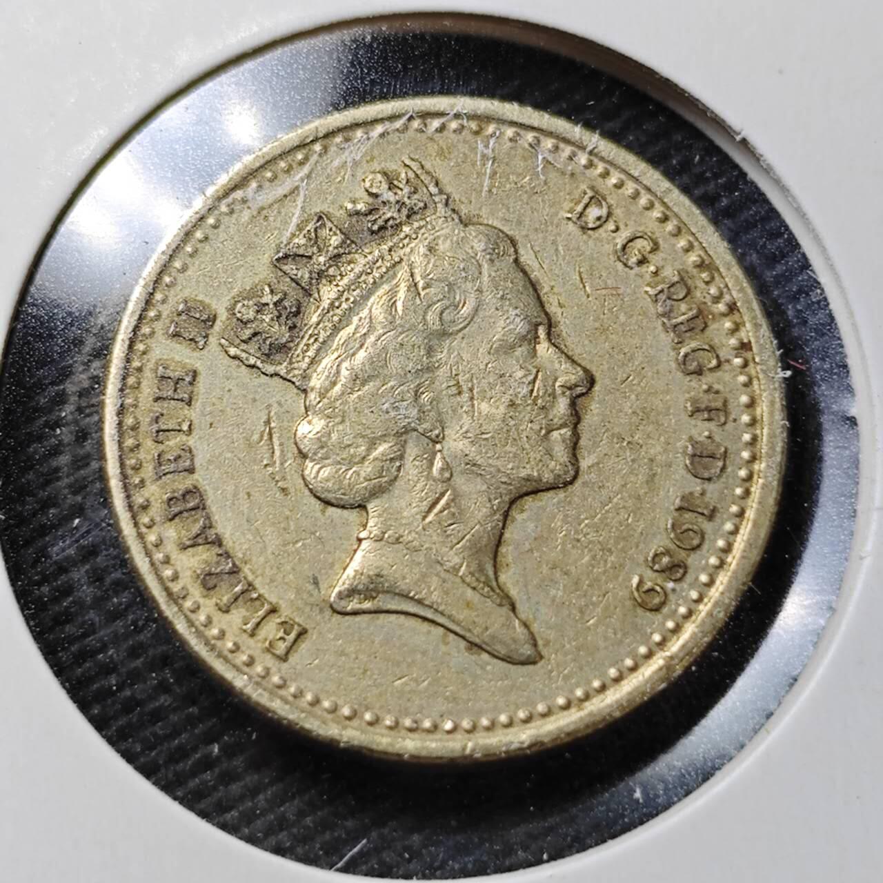 KK钱币收藏小铺  第358场  2月预留时间 周末发货  英国1镑