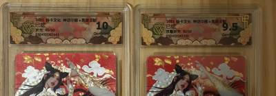 寸草不生拍卖会 第十二期 - 2025 焱卡文化 神话中国x黑暗王朝 巳蛇 折光 浮雕折光 一对