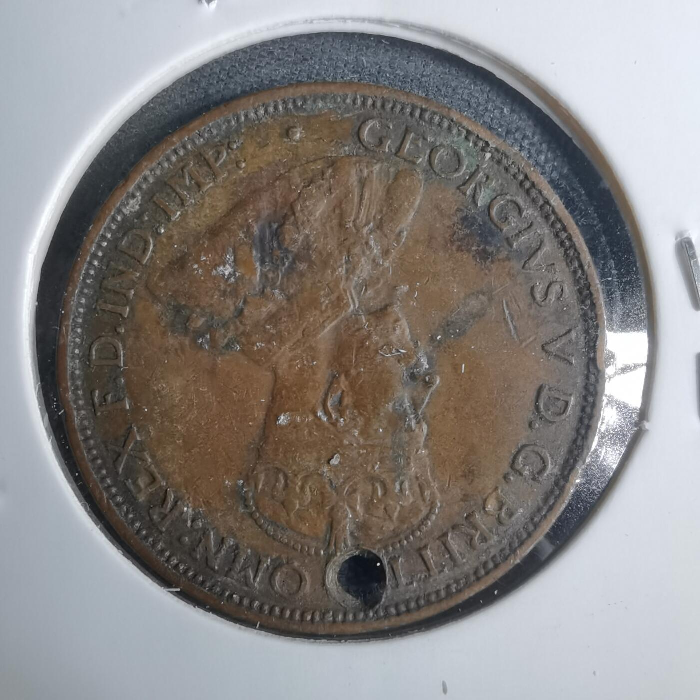 沼泽如烟--第883场 澳大利亚1916年半便士