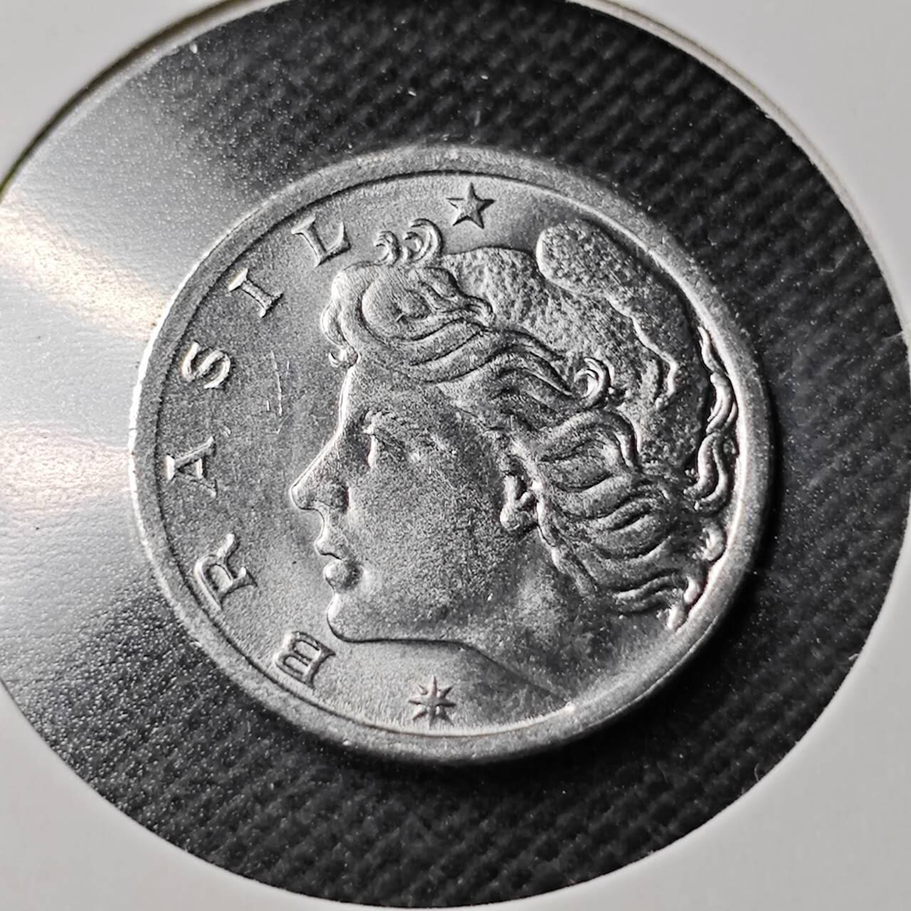 KK钱币收藏小铺  第358场  2月预留时间 周末发货  巴西农粮纪念币2分