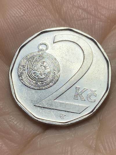 2025年第一百一十七场(总第一百四十三场）外国好品散币(免佣金) 捷克🇨🇿2002年2克朗