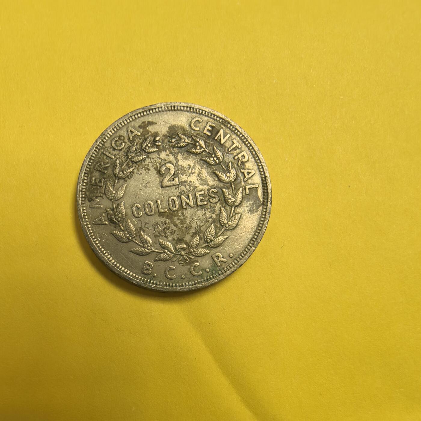 泡泡币外币第十三场可代拍15038385335微信 哥斯达黎加2元。