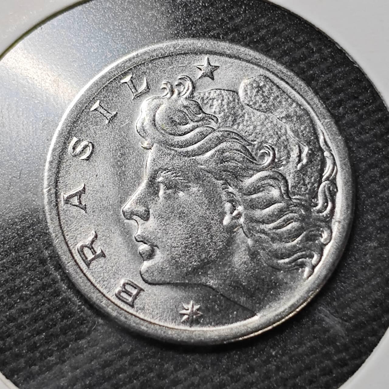 KK钱币收藏小铺  第358场  2月预留时间 周末发货  巴西2分农粮纪念币 好品