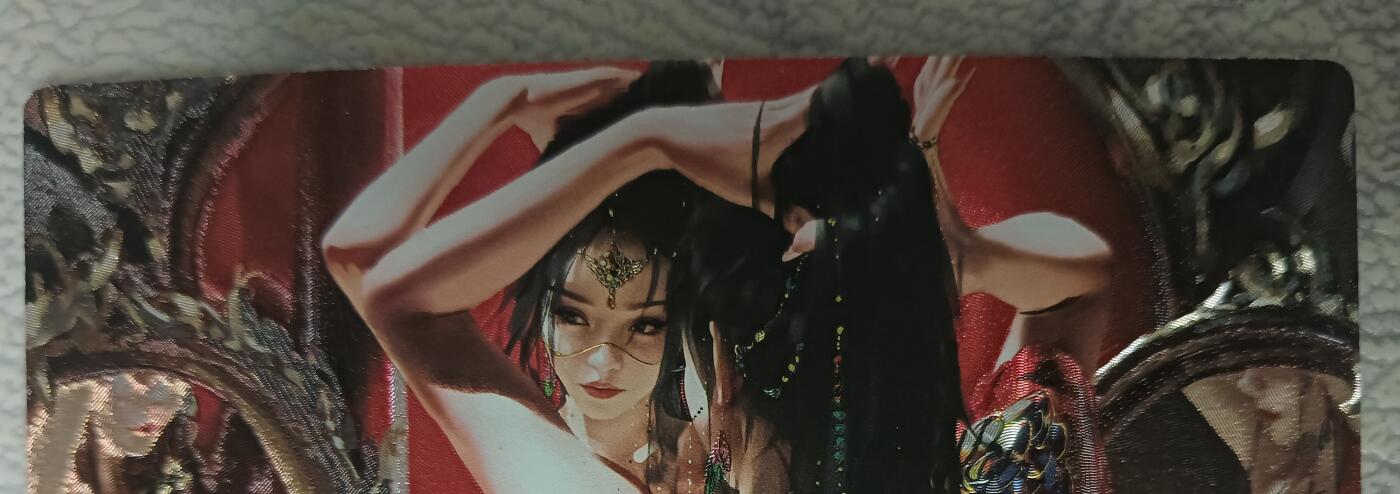 花开卡拍第44期（10月26号周日截拍，品控勿拍!!!拍品不寄存，运费5元，自制卡难免瑕疵，可能存在轻微撞角爆边等出厂瑕疵，品控介意勿拍！） 奇点盲包  鬼刀 眠 粗闪