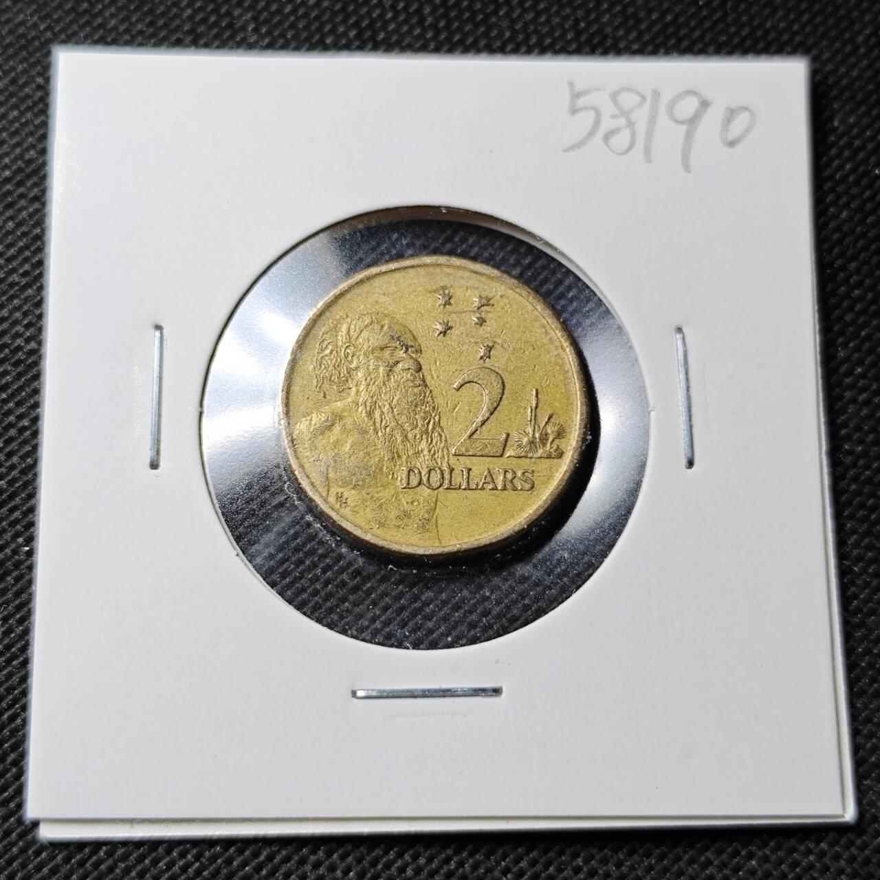KK钱币收藏小铺  第358场  2月预留时间 周末发货  澳大利亚2元