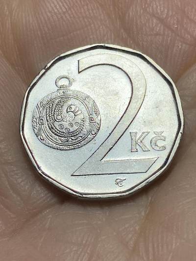 2025年第一百一十七场(总第一百四十三场）外国好品散币(免佣金) 捷克🇨🇿2001年2克朗