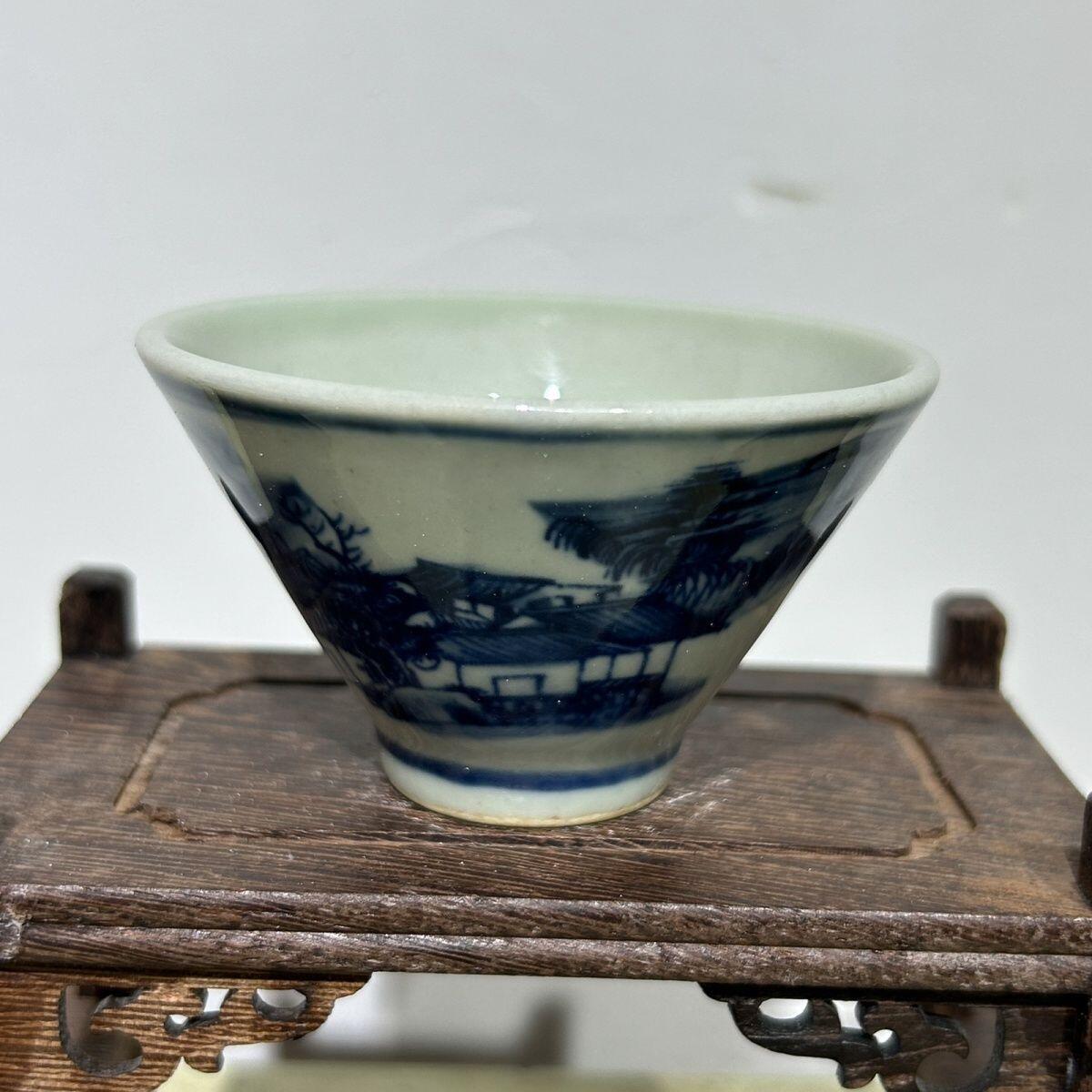 听雨轩（九） 青花茶杯