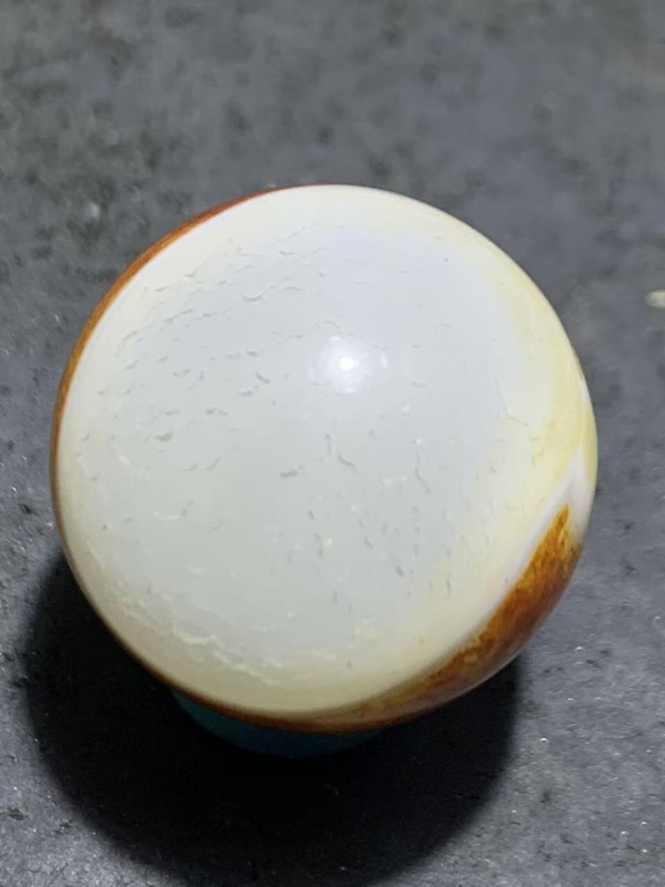 精美天眼高玉化龙纹缠丝玛瑙2.0圆珠一颗