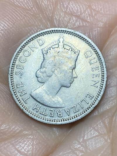 2025年第一百一十七场(总第一百四十三场）外国好品散币(免佣金) 马来亚和英属婆罗洲1953年10分