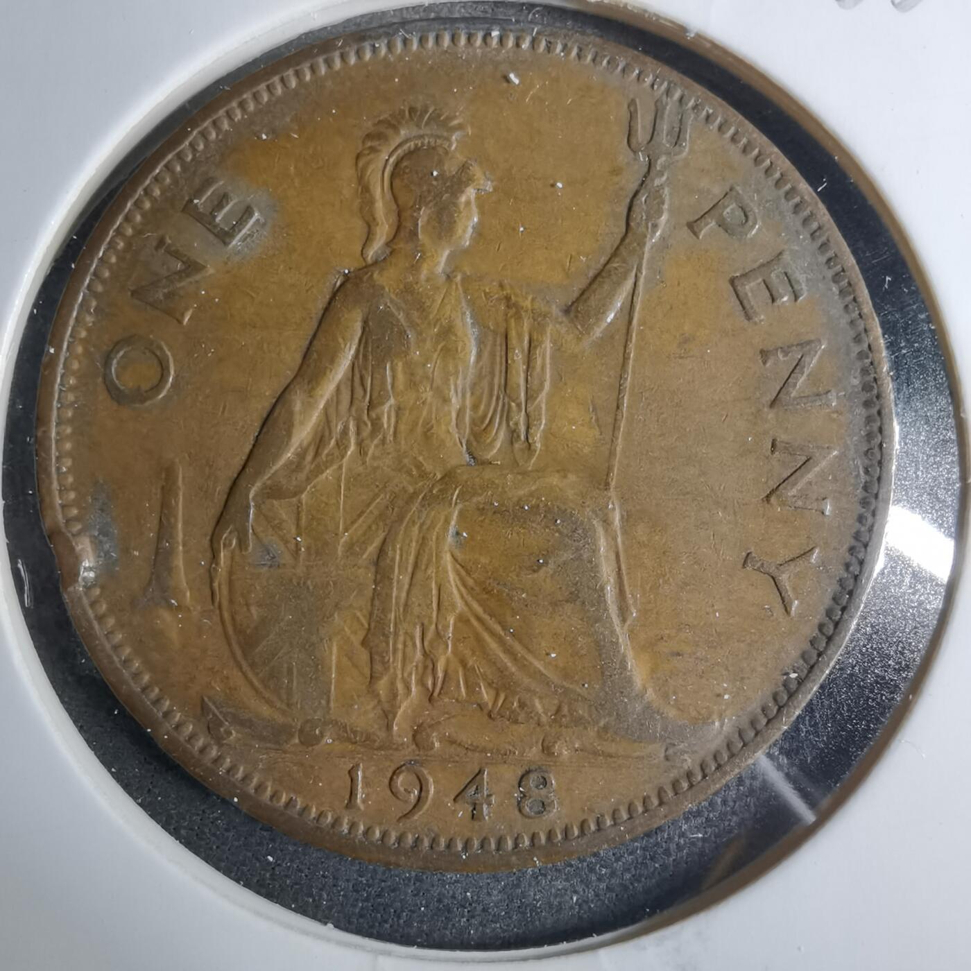 沼泽如烟--第883场 英国1948年1便士