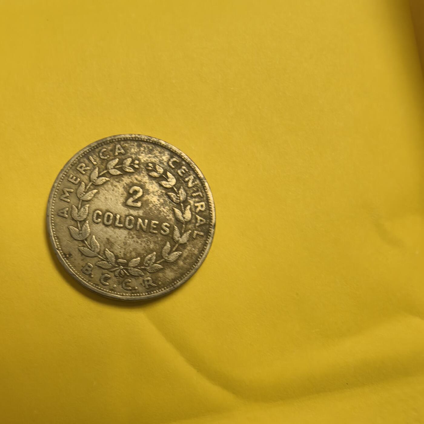 泡泡币外币第十三场可代拍15038385335微信 1961年哥斯达黎加2元