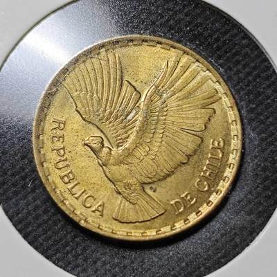 KK钱币收藏小铺  第359场  2月预留时间 周末发货 - 1970智利2分 铜币