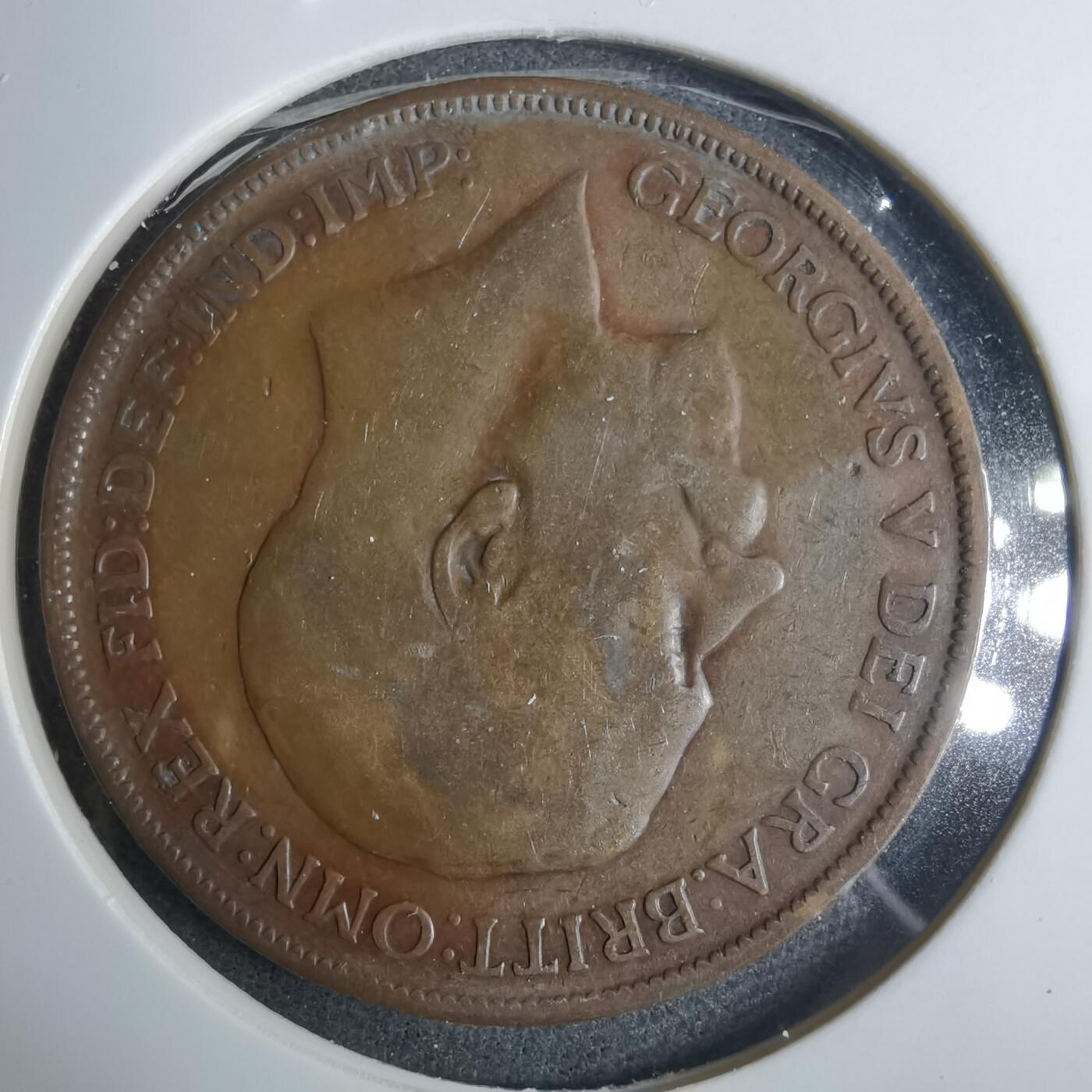 沼泽如烟--第883场 英国1912年1便士