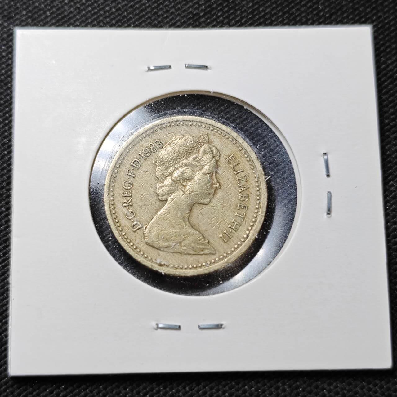 KK钱币收藏小铺  第358场  2月预留时间 周末发货  英国1镑