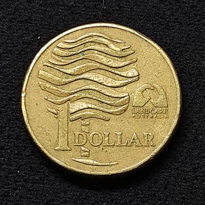 【全场包邮】纯粹捡漏拍472场（免费代拍第9场） - 澳大利亚1993年1元土地保护纪念币