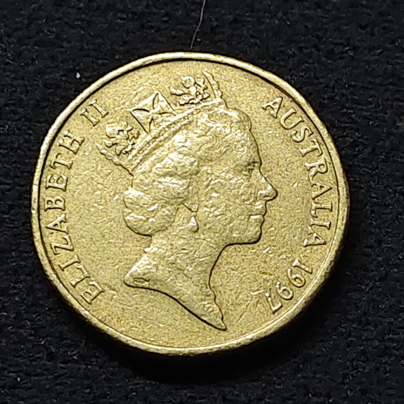 【全场包邮】纯粹捡漏拍472场（免费代拍第9场） 澳大利亚1997年1元冒险家金斯福德史密斯爵士诞生100周年纪念币