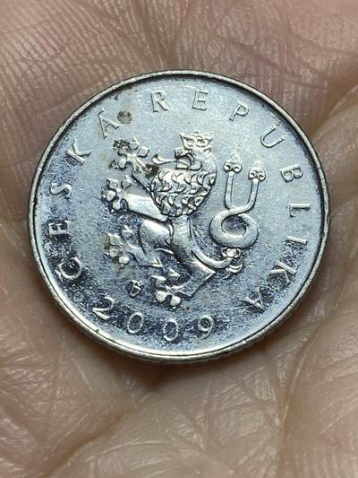 2025年第一百一十七场(总第一百四十三场）外国好品散币(免佣金) 捷克🇨🇿2009年1克朗