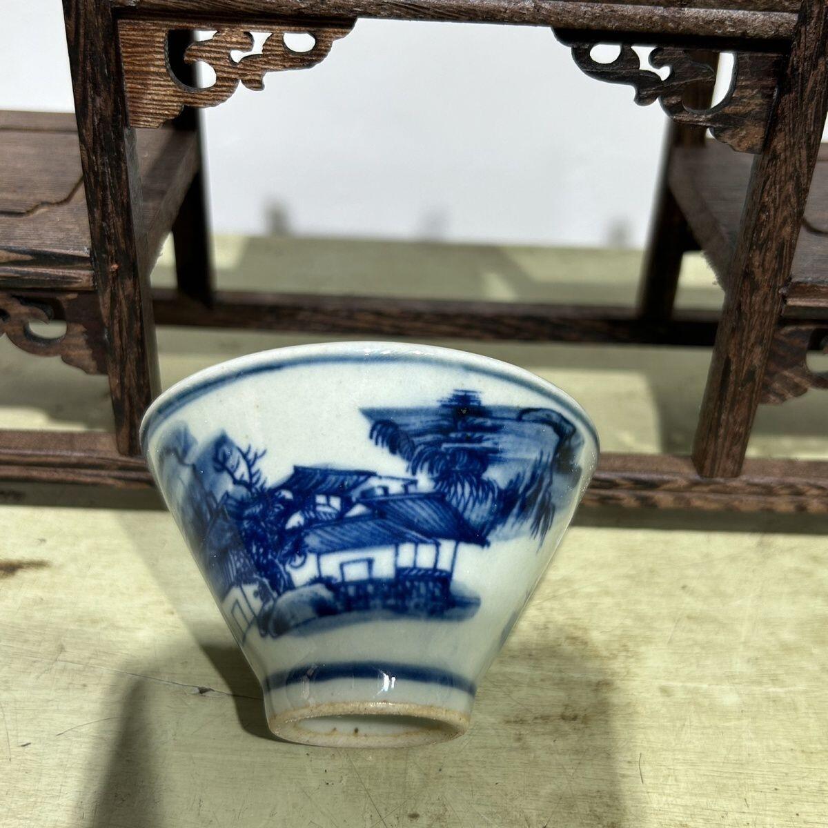 听雨轩（九） 青花茶杯