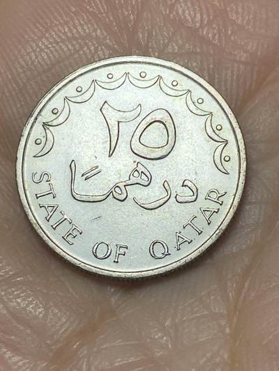 2025年第一百一十七场(总第一百四十三场）外国好品散币(免佣金) 卡塔尔🇶🇦1981年25迪拉姆