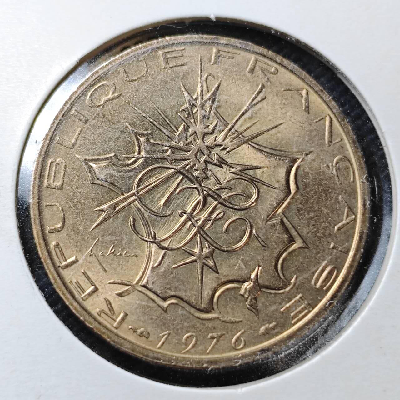 KK钱币收藏小铺  第358场  2月预留时间 周末发货  法国10法郎 好品