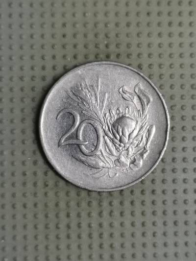 2025年第108场各国散币拍卖（总第108场） - 南非1965年20分