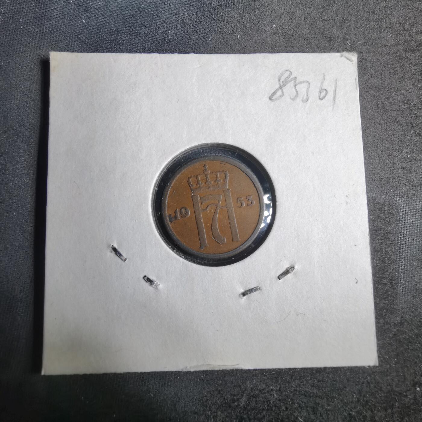 沼泽如烟--第883场 挪威1953年1欧尔