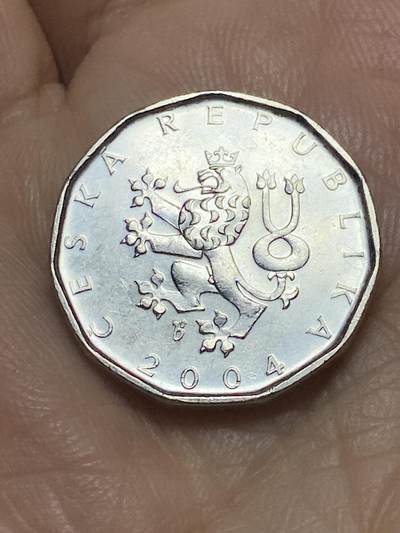 2025年第一百一十七场(总第一百四十三场）外国好品散币(免佣金) - 捷克🇨🇿2004年2克朗