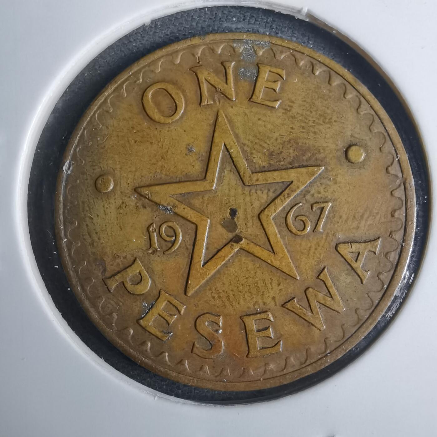 沼泽如烟--第883场 加纳1967年半比塞瓦