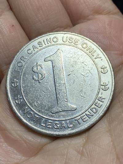 2025年第一百一十七场(总第一百四十三场）外国好品散币(免佣金) - 大尺寸–1美元赌场代币