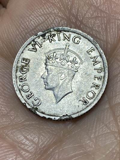 2025年第一百一十七场(总第一百四十三场）外国好品散币(免佣金) 英属印度1947年1/4卢比