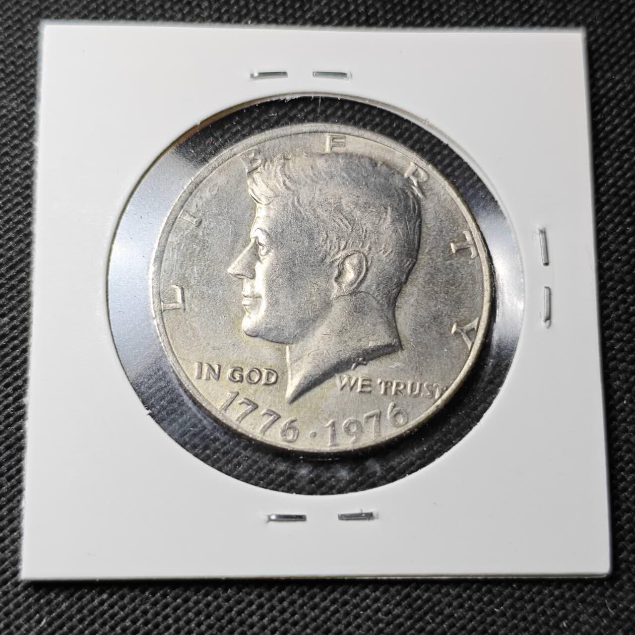 KK钱币收藏小铺  第358场  2月预留时间 周末发货  1976美国50分纪念币