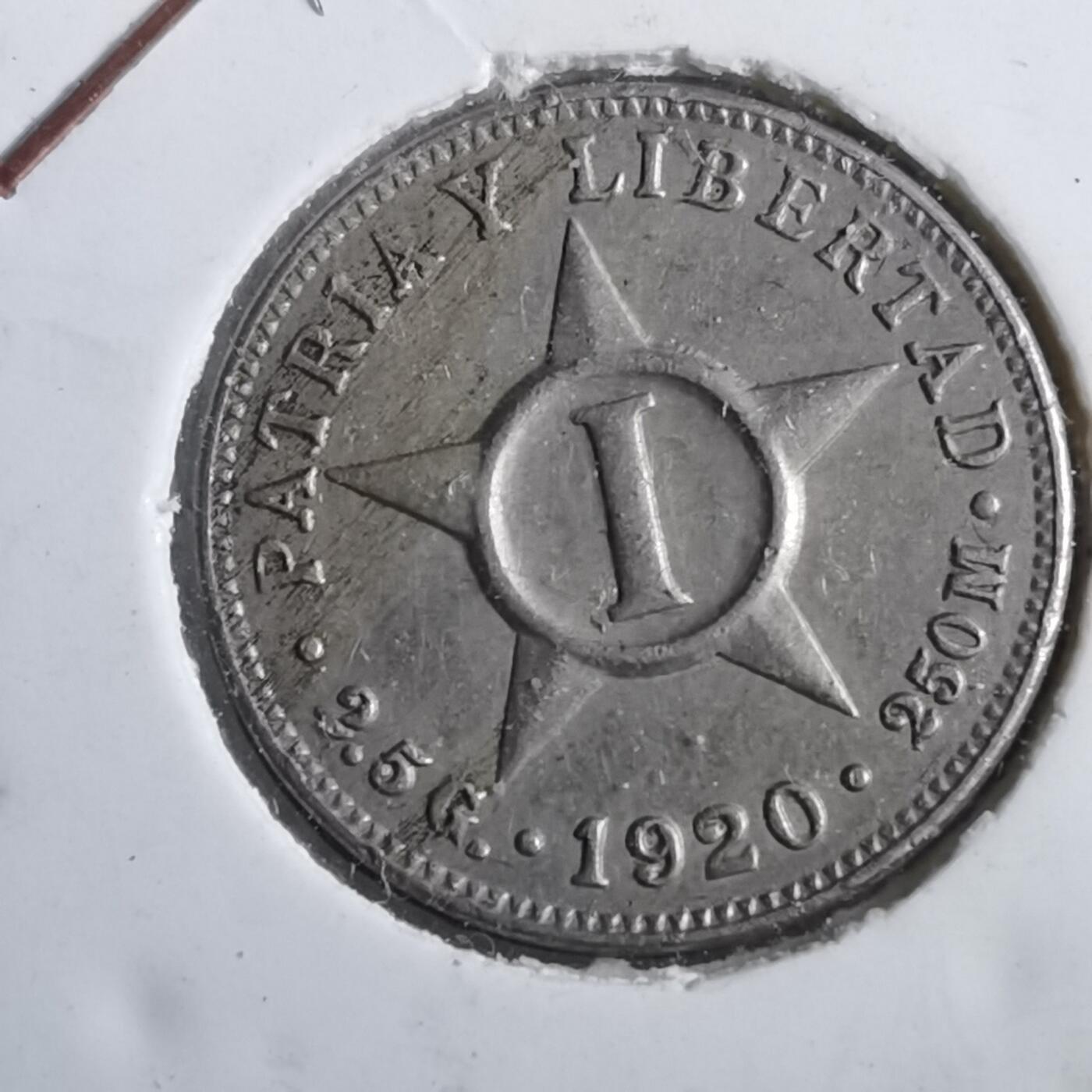 沼泽如烟--第882场 古巴1920年1分