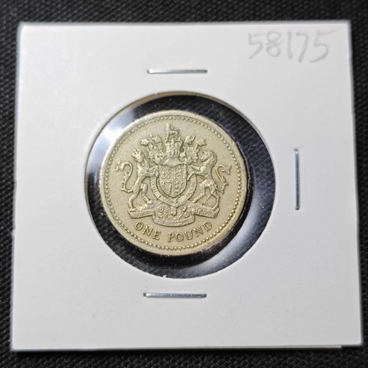 KK钱币收藏小铺  第358场  2月预留时间 周末发货  英国1镑