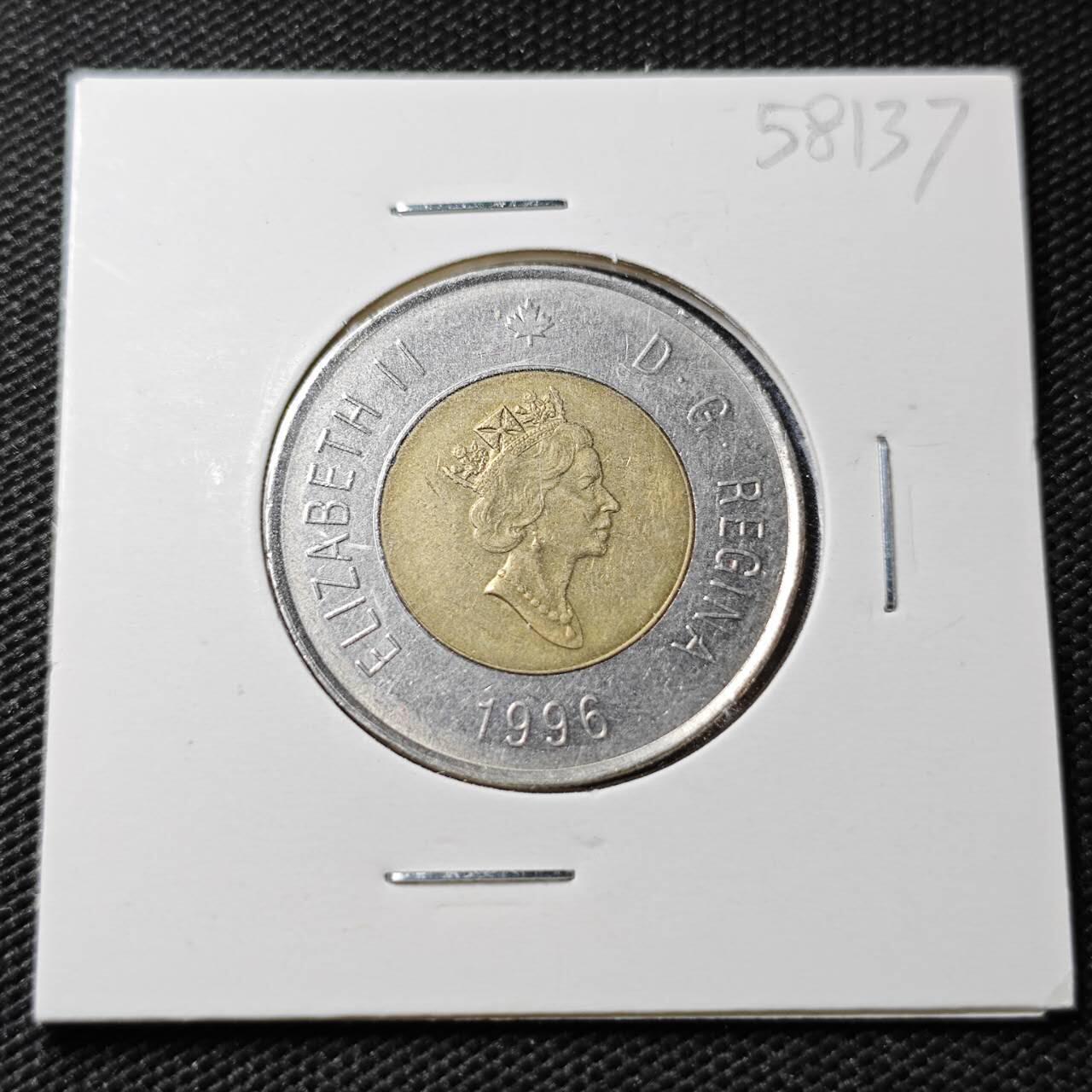 KK钱币收藏小铺  第358场  2月预留时间 周末发货  加拿大双色币