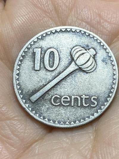 2025年第一百一十七场(总第一百四十三场）外国好品散币(免佣金) 斐济🇫🇯1980年10分(伊丽莎白二世中年花冠)