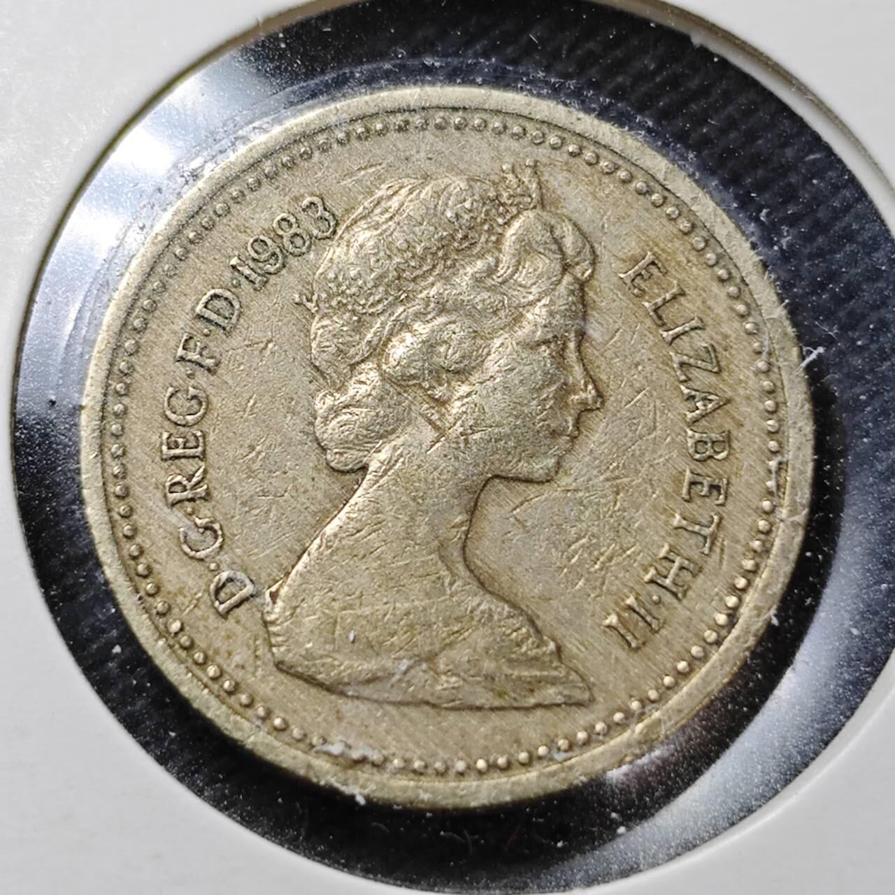 KK钱币收藏小铺  第358场  2月预留时间 周末发货  英国1镑