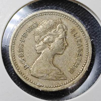 KK钱币收藏小铺  第358场  2月预留时间 周末发货 -  英国1镑