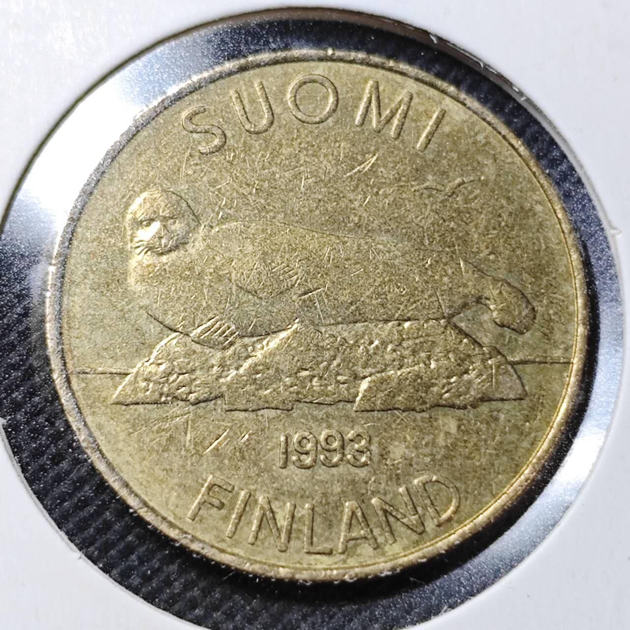 KK钱币收藏小铺  第359场  2月预留时间 周末发货  芬兰5马克