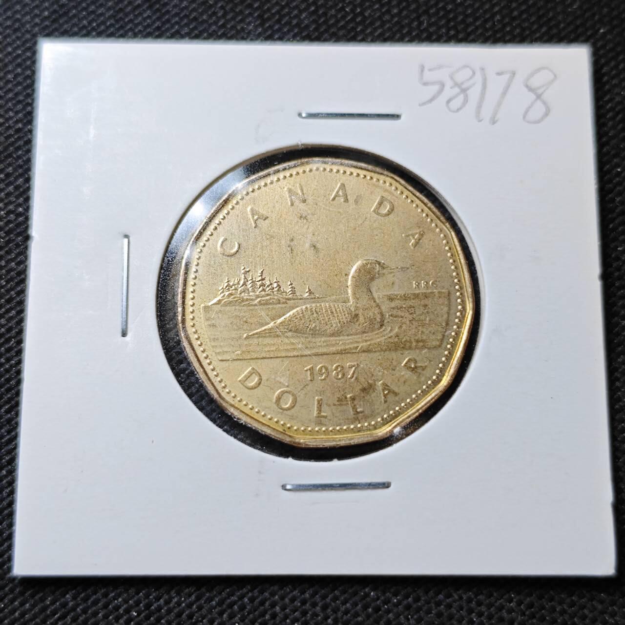 KK钱币收藏小铺  第358场  2月预留时间 周末发货  加拿大1元