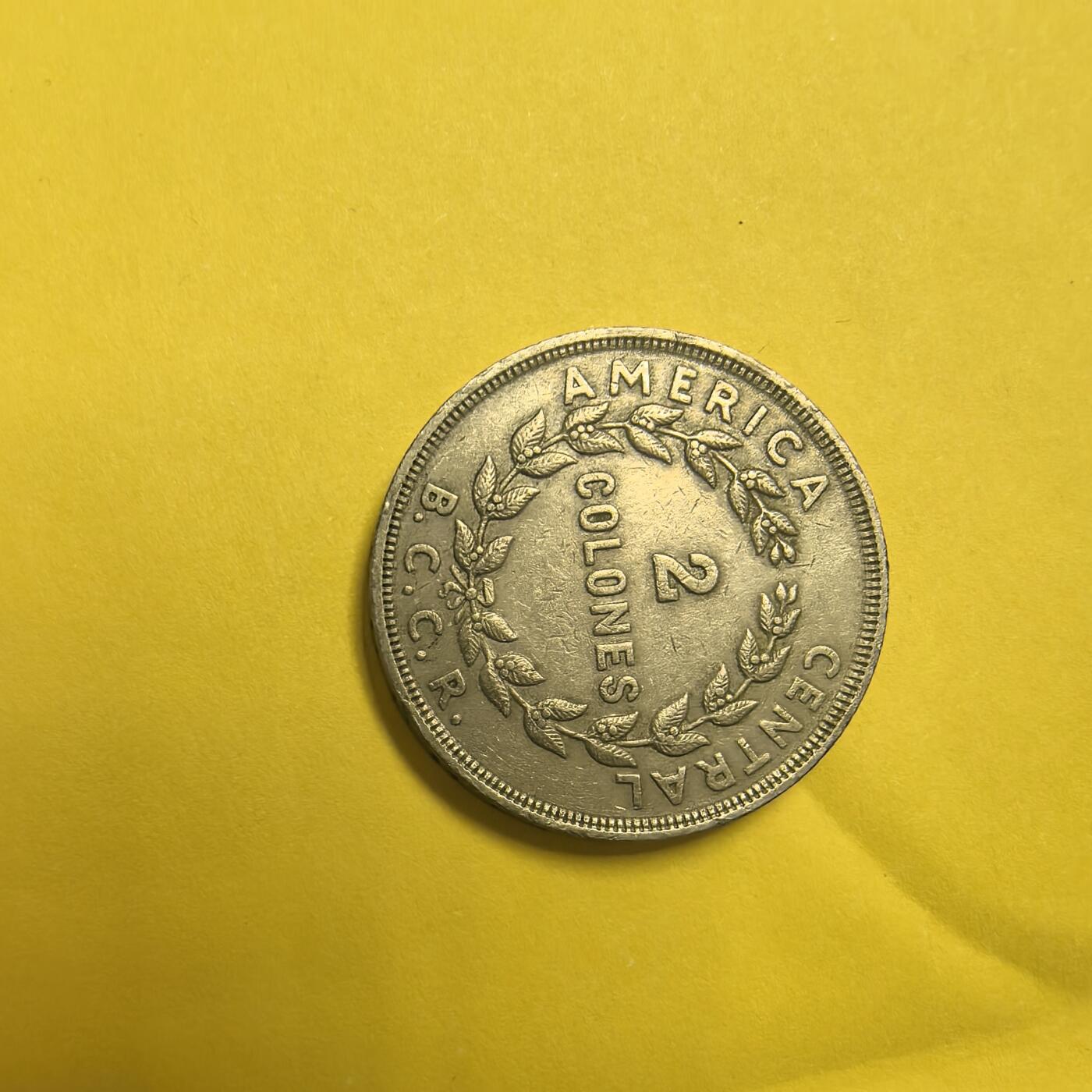 泡泡币外币第十三场可代拍15038385335微信 哥斯达黎加2元。