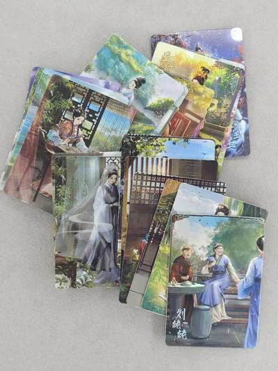 龙虎卡牌第六一场 （无佣金，单场满200元包邮，欢迎送拍） - 趣卡社 红楼梦人物卡45张