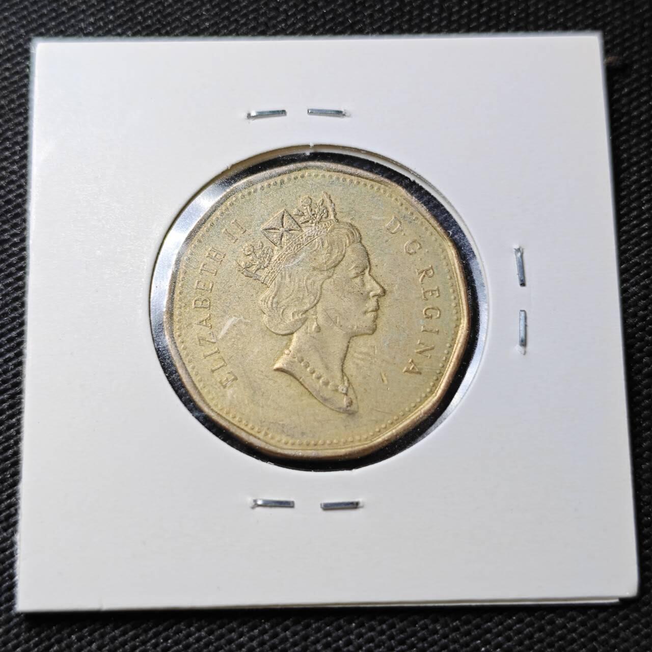 KK钱币收藏小铺  第358场  2月预留时间 周末发货  加拿大1元