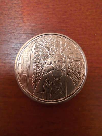 长老汇马年精选第四场拍卖 -  2018奥地利守护天使乌利尔10欧元精制铜币