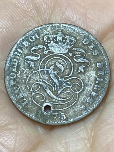 2025年第一百一十七场(总第一百四十三场）外国好品散币(免佣金) 比利时🇧🇪1875年2分(利奥波德二世时期)