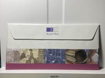 2025年第一百一十七场(总第一百四十三场）外国好品散币(免佣金) 邮币封–英国🇬🇧2000年50便士(2000年英国公共图书馆法案颁布150周年纪念封)