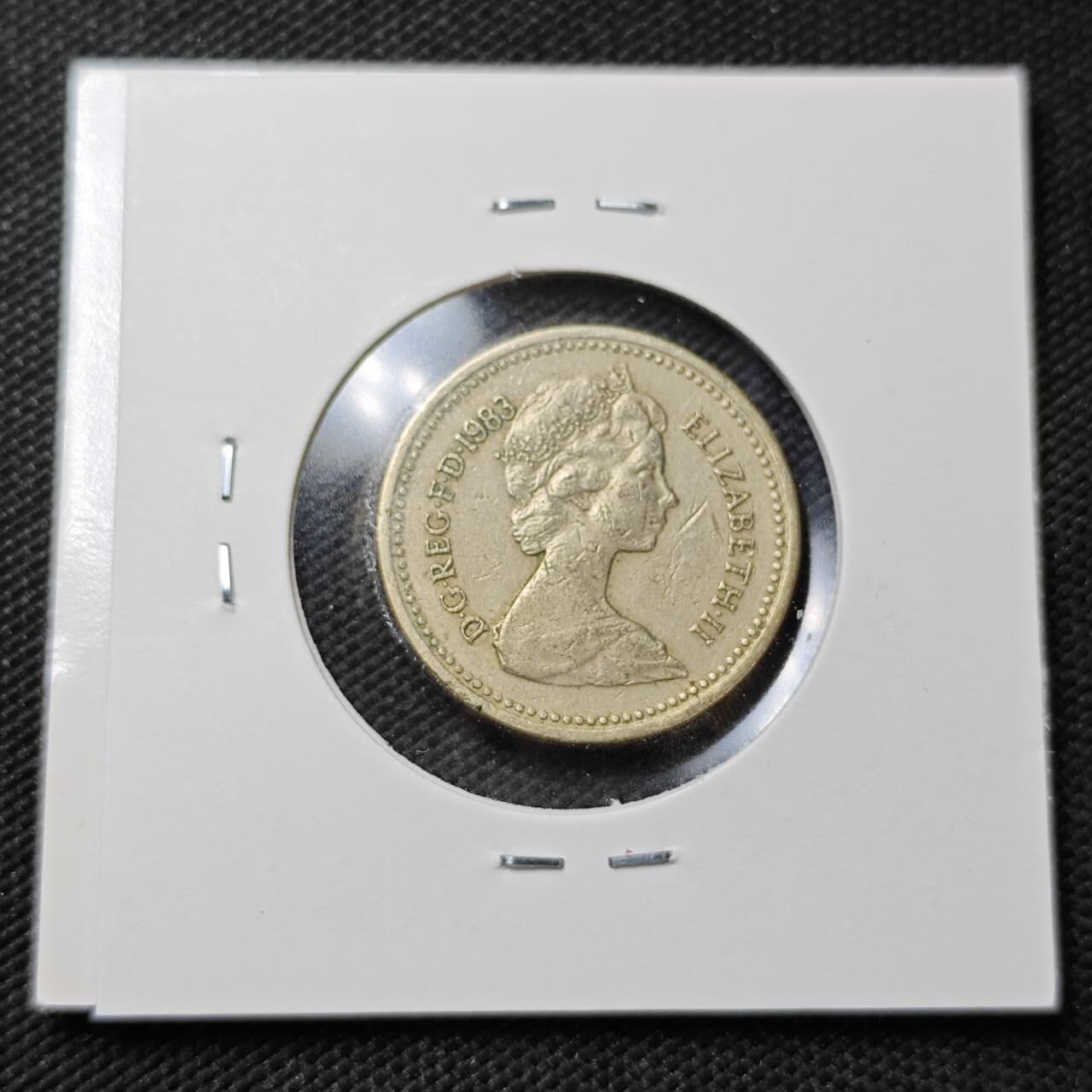 KK钱币收藏小铺  第358场  2月预留时间 周末发货  英国1镑