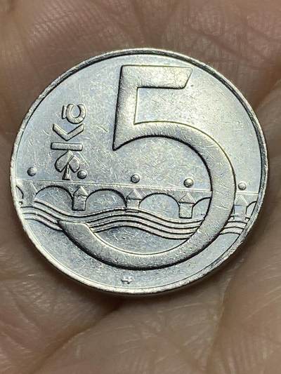 2025年第一百一十七场(总第一百四十三场）外国好品散币(免佣金) 捷克🇨🇿1994年5克朗